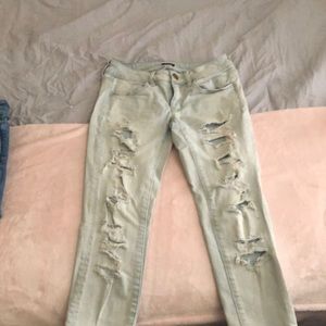 American Eagle Ripped Skinny Jeans